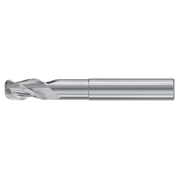 Alu-Power Hpc 3 Flute Corner Radius With Neck 37 Degree Helix End Mill, Yg-1 Tool Co, Mfr#: E5G98909